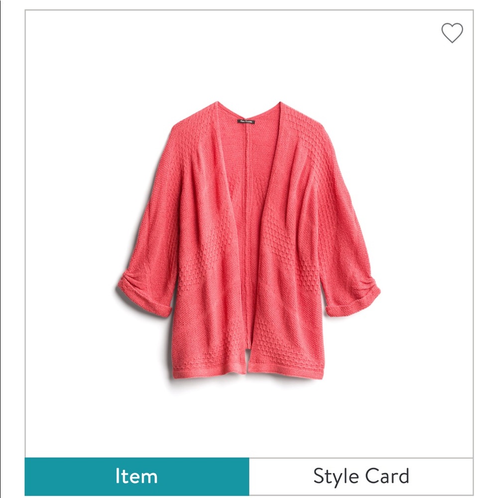 Pink Clover Cardigan Stitch Fix